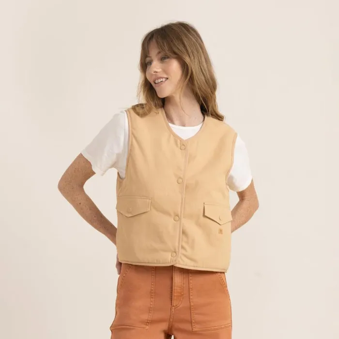 Jackets Women Roark Bandit Vest Crema