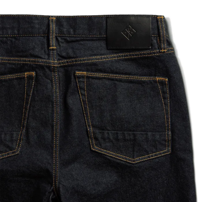 Jeans Men Roark HWY 128 125oz Straight Fit Kaihara Denim Jeans Raw