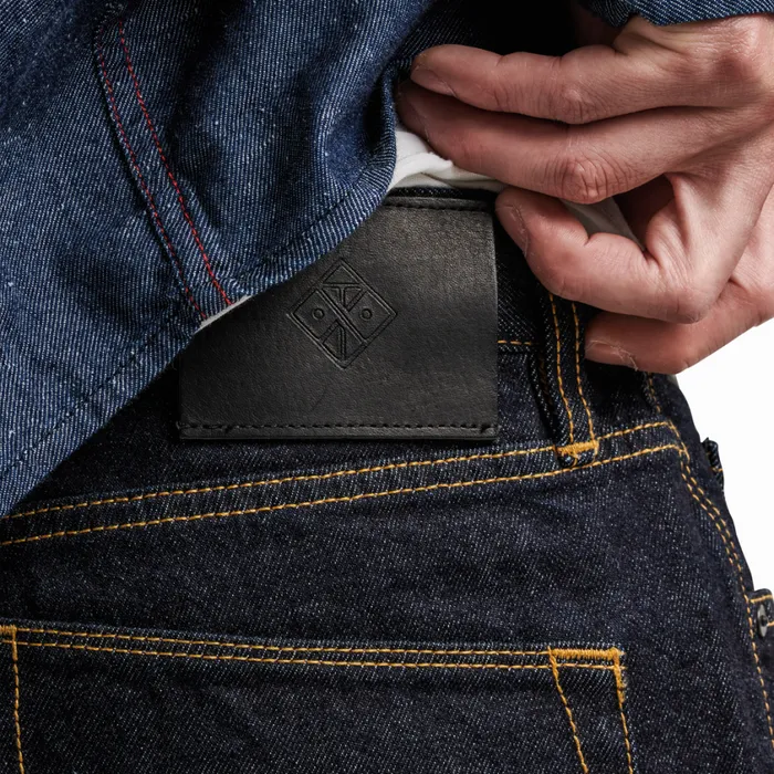 Jeans Men Roark HWY 128 125oz Straight Fit Kaihara Denim Jeans Raw