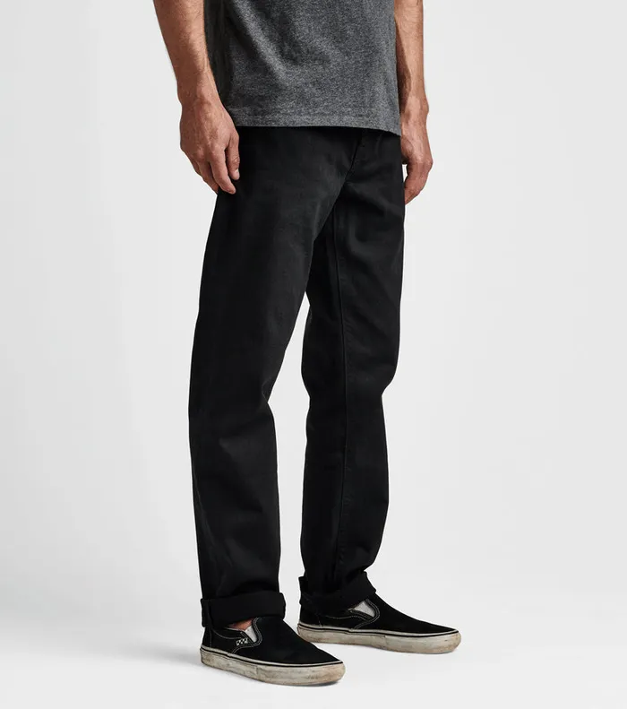 Jeans Men Roark HWY 128 Straight Fit Broken Twill Jeans Black 2