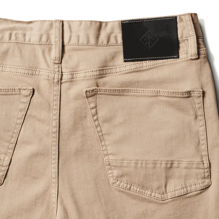 Jeans Men Roark HWY 128 Straight Fit Broken Twill Jeans Desert Khaki