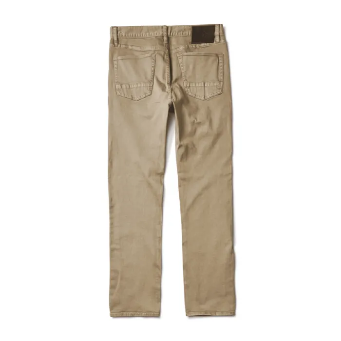 Jeans Men Roark HWY 128 Straight Fit Broken Twill Jeans Desert Khaki