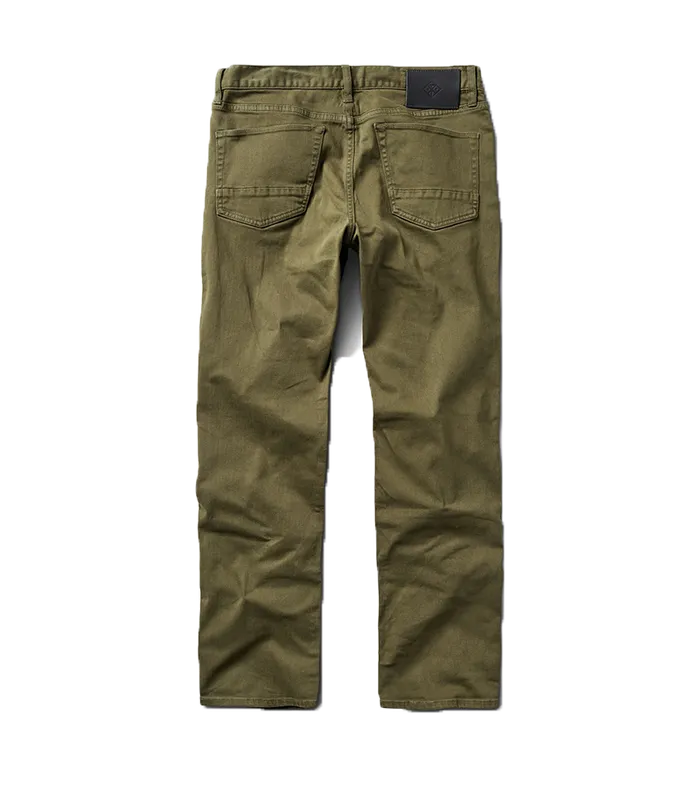 Jeans Men Roark HWY 128 Straight Fit Broken Twill Jeans Military 2