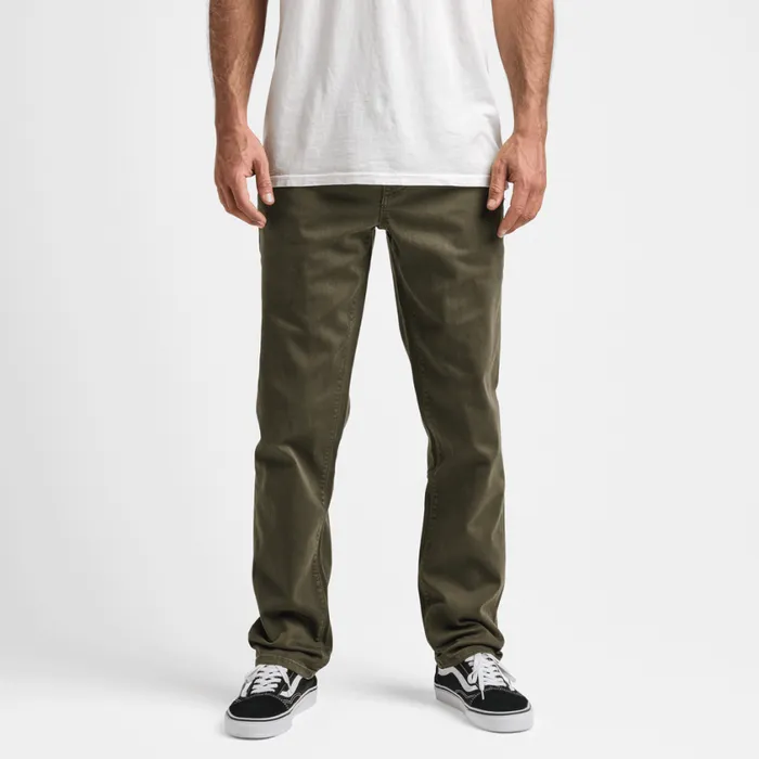 Jeans Men Roark HWY 128 Straight Fit Broken Twill Jeans Military 2