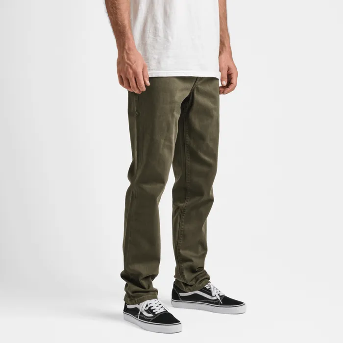 Jeans Men Roark HWY 128 Straight Fit Broken Twill Jeans Military 2