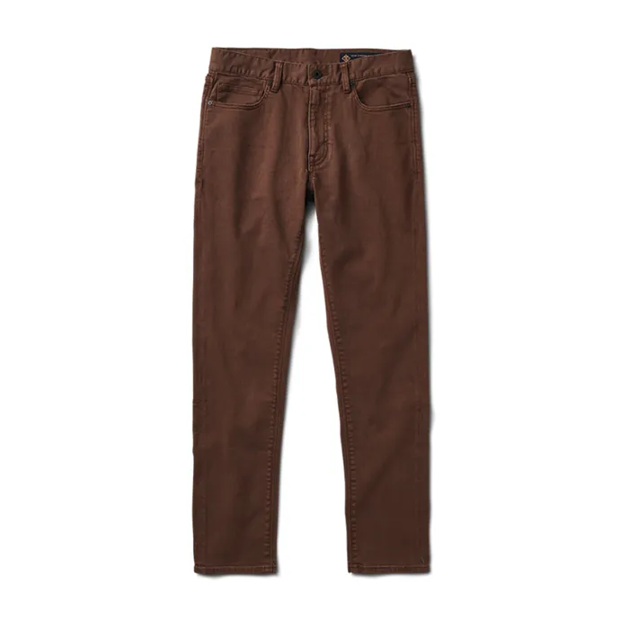 Jeans Men Roark HWY 133 Slim Fit Broken Twill Jeans Brown