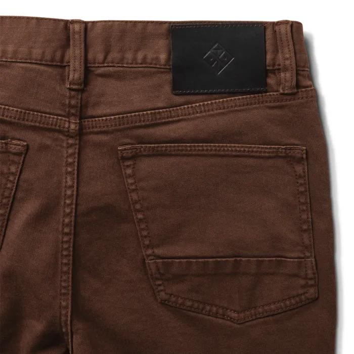 Jeans Men Roark HWY 133 Slim Fit Broken Twill Jeans Brown
