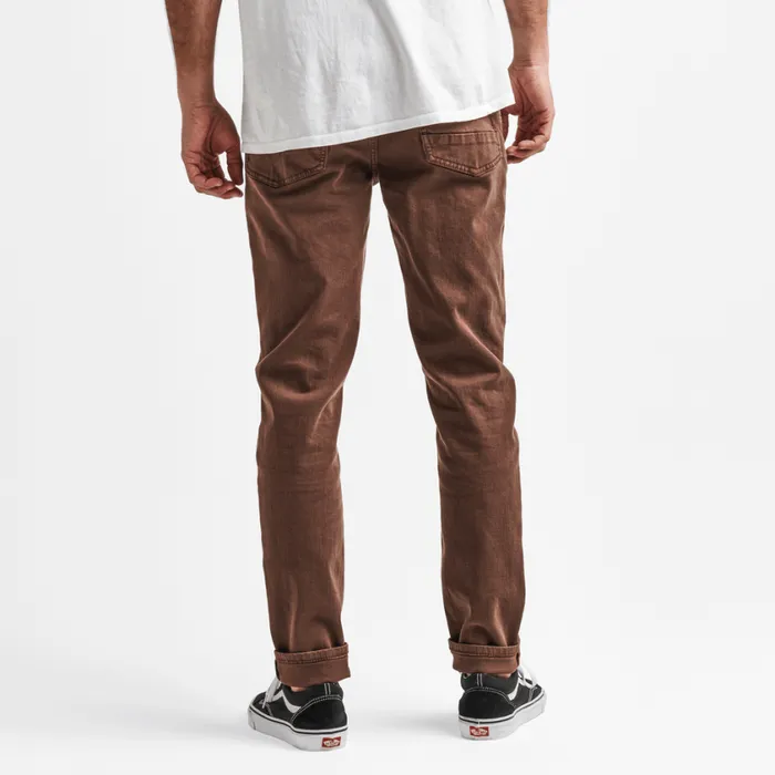 Jeans Men Roark HWY 133 Slim Fit Broken Twill Jeans Brown
