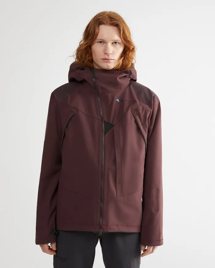 Jolner Cutan Jacket Amaranth Red Men Klttermusen Wind Resistant Jackets