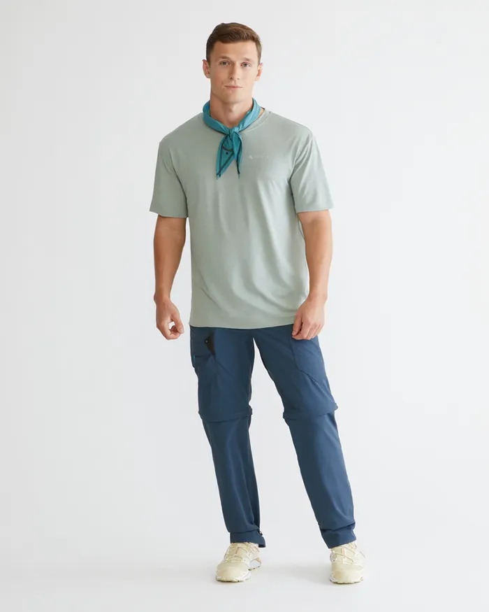 Jorid Zip Off Pants Midnight Blue Men Klttermusen Shorts
