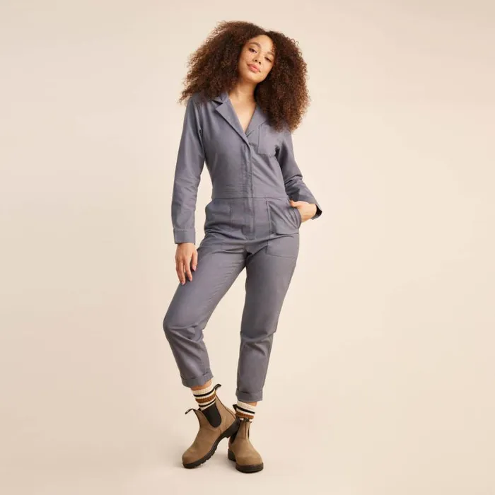 Jumpsuits Women Roark Layover Jumpsuit Slate Blue