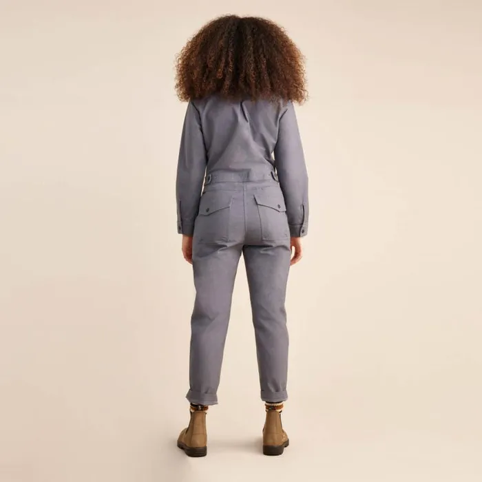 Jumpsuits Women Roark Layover Jumpsuit Slate Blue