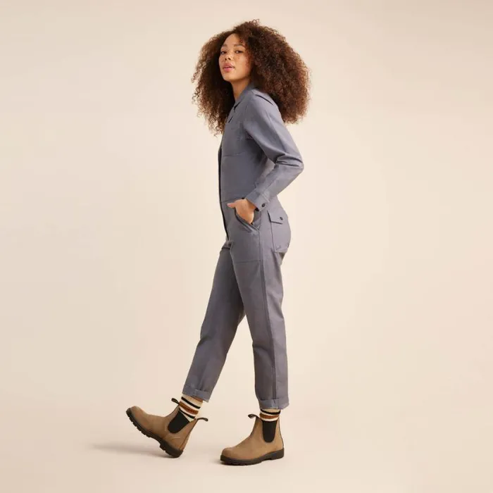Jumpsuits Women Roark Layover Jumpsuit Slate Blue