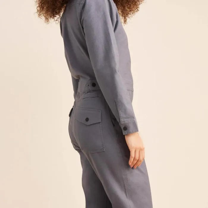 Jumpsuits Women Roark Layover Jumpsuit Slate Blue