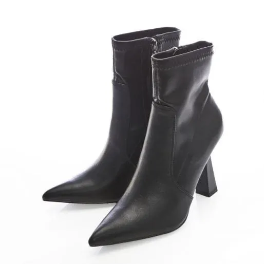 Kaila Black Porvair Women Moda In Pelle Ankle Boots Kaila Black Porvair Women Moda In Pelle Ankle Boots