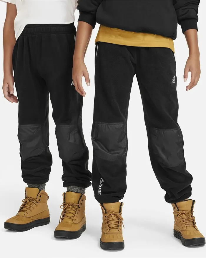 Kids Acg Polartec 039Wolf Tree039 Blackdark Smoke Greyphoton Dustphoton Dust Nike Trousers And Leggings