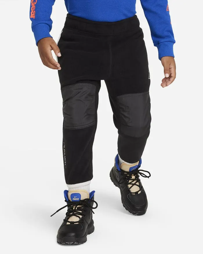 Kids Acg Polartec Wolf Tree Trousers Black Nike Trousers And Leggings