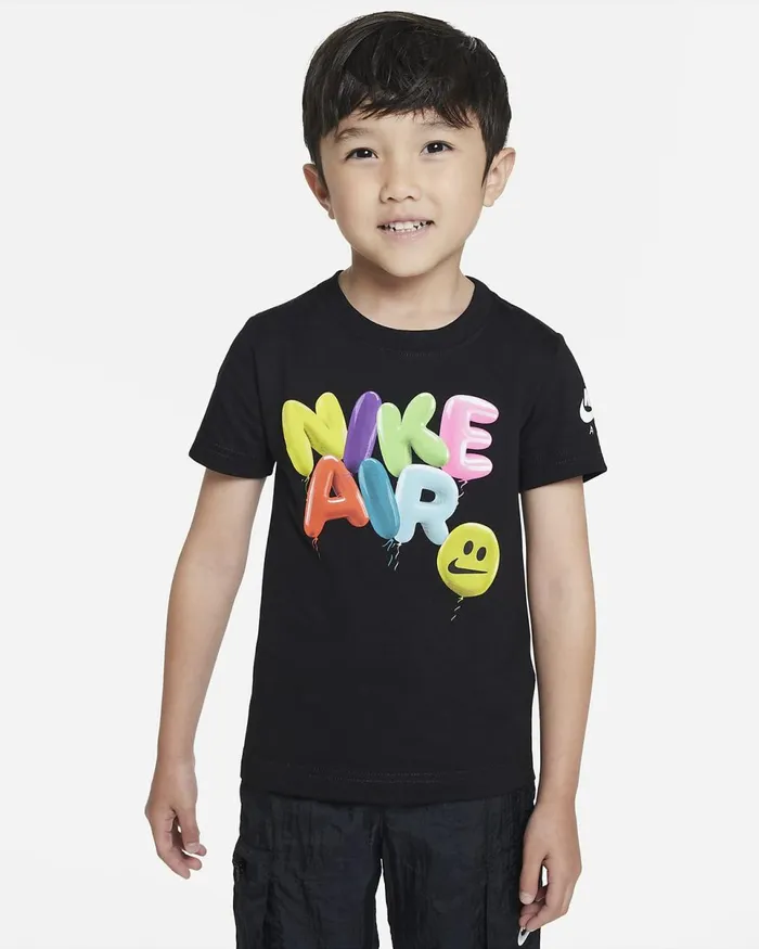 Kids Air Balloon Tee Black Nike Tops And TShirts