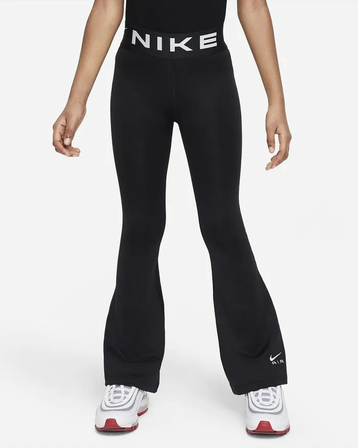Kids Air Essential Blackwhite Nike Trousers And Leggings