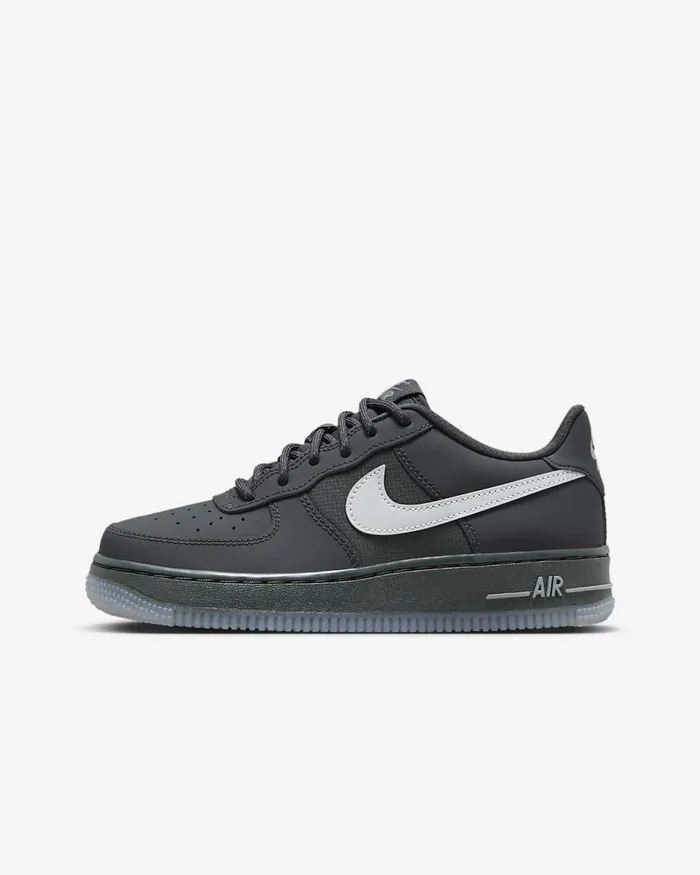 Kids Air Force 1 Anthracitecool Greyreflect Silver Nike Lifestyle