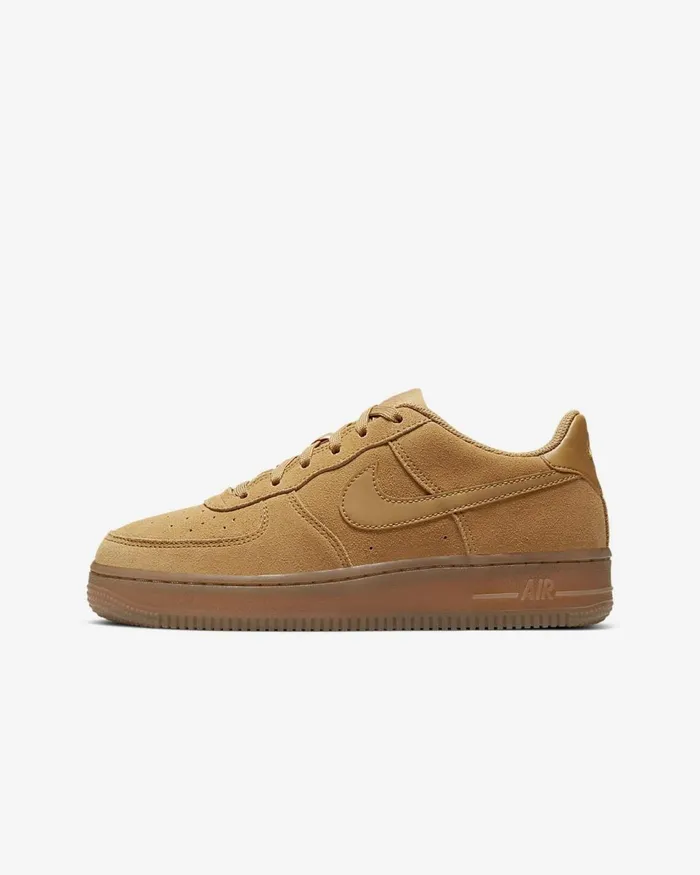 Kids Air Force 1 Lv8 3 Wheatgum Light Brownwheat Nike Older Kids 7 8211 15 Years Kids Air Force 1 Lv8 3 Wheatgum Light Brownwheat Nike Older Kids 7 8211 15 Years