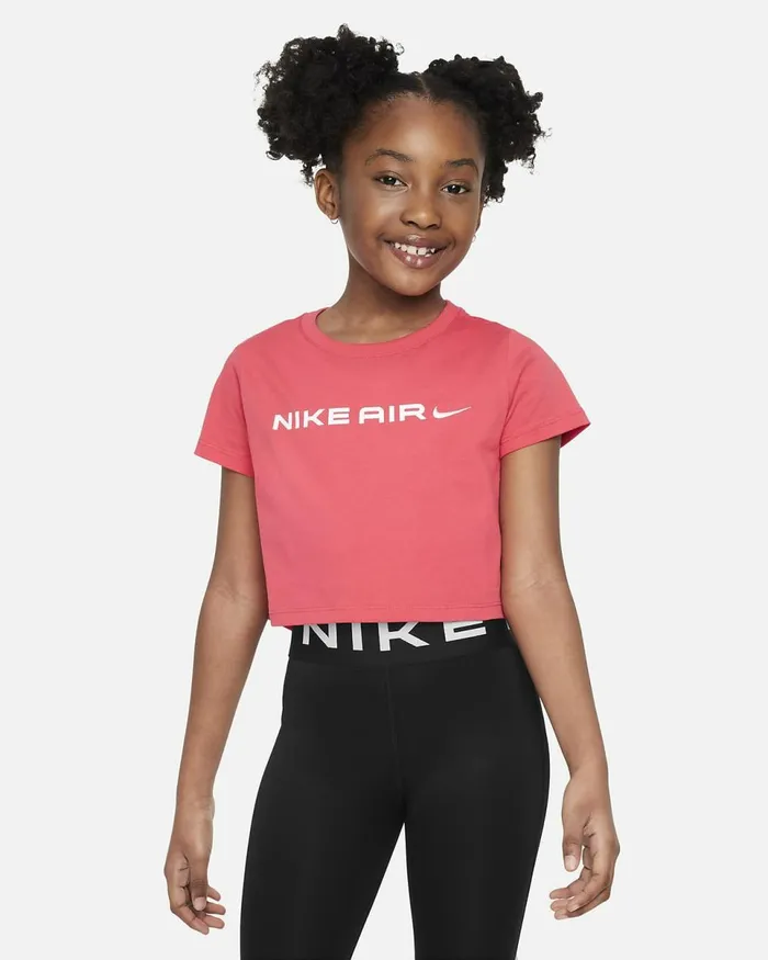 Kids Air Light Fusion Red Nike Tops And TShirts
