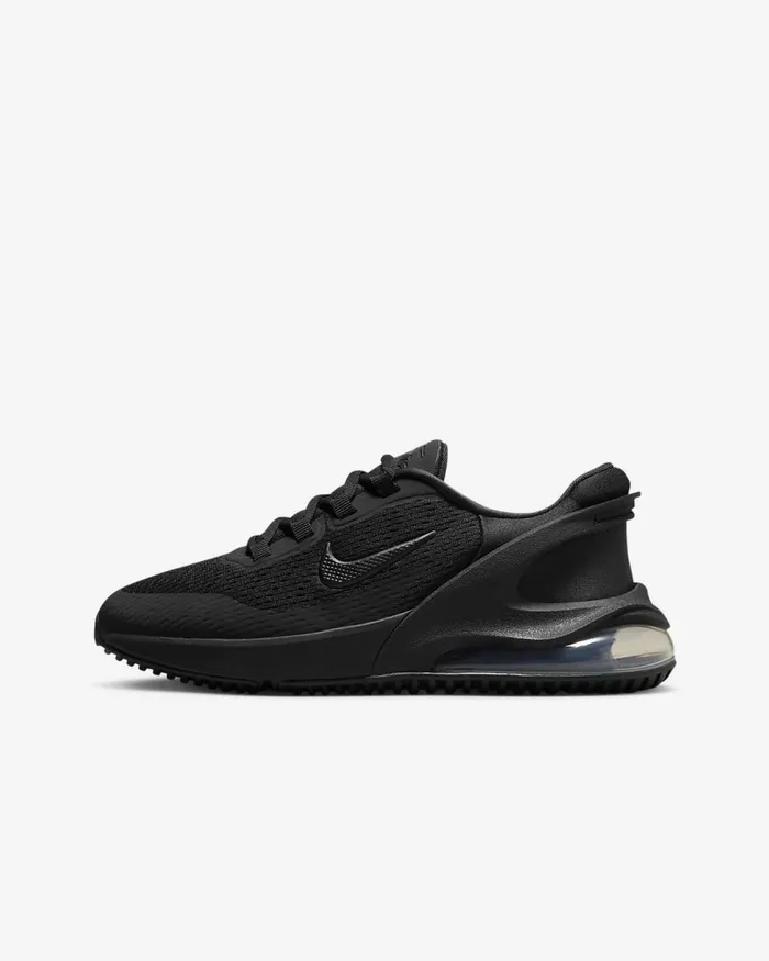 Kids Air Max 270 Go Blackblackblackblack Nike Lifestyle