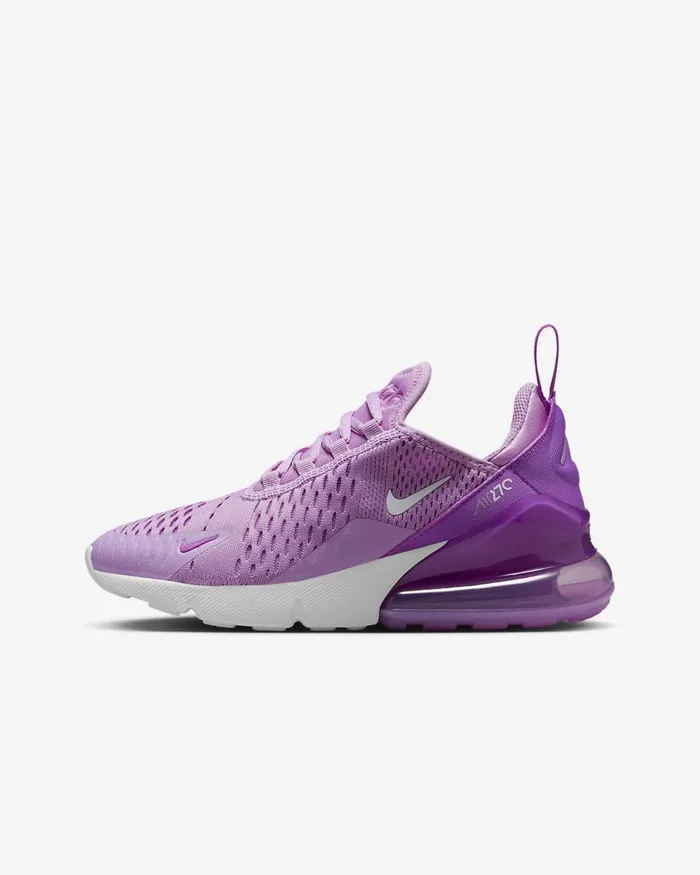 Kids Air Max 270 Rush Fuchsiafuchsia Dreamwhitewhite Nike Lifestyle