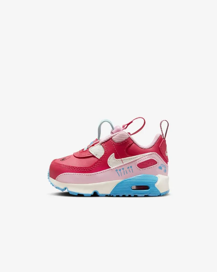 Kids Air Max 90 Toggle Light Fusion Redmedium Soft Pinksail Nike Lifestyle