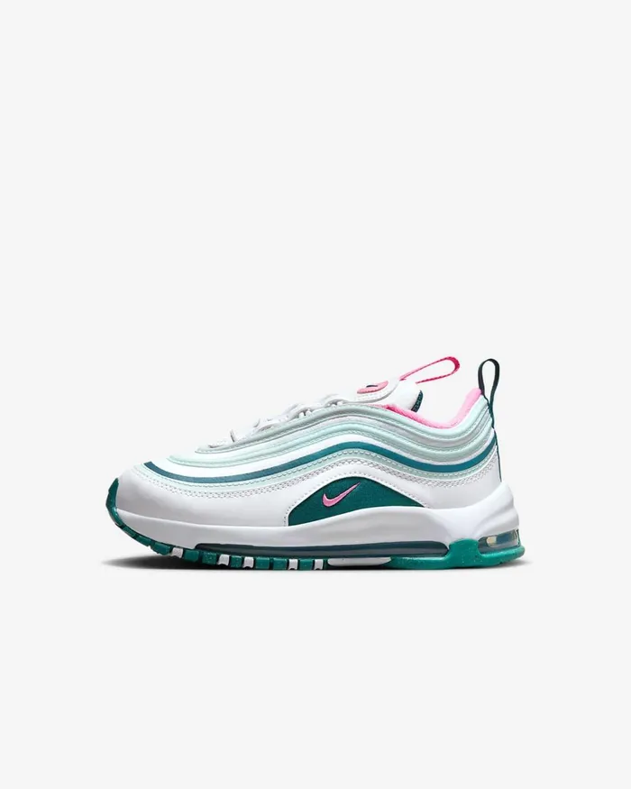 Kids Air Max 97 Whitegeode Tealjade Ice Nike Younger Kids 3 8211 7 Years
