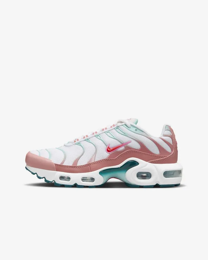 Kids Air Max Plus Whitered Stardustjade Icesiren Red Nike Lifestyle
