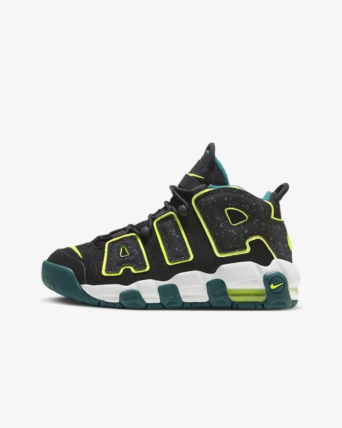 Kids Air More Uptempo Blackgeode Tealclear Jadevolt Nike Older Kids 7 8211 15 Years Kids Air More Uptempo Blackgeode Tealclear Jadevolt Nike Older Kids 7 8211 15 Years