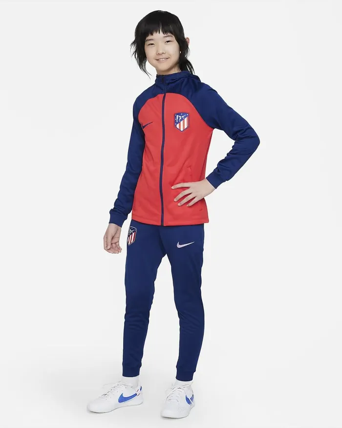 Kids Atltico Madrid Strike Global Redblue Voidregal Pink Nike Tracksuits
