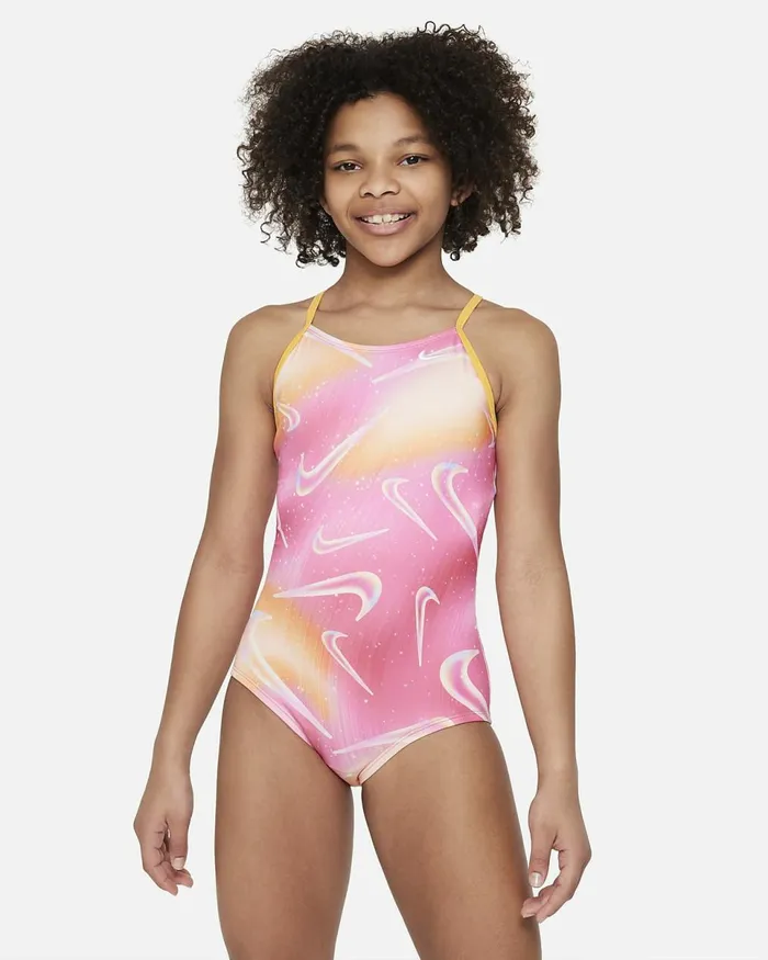 Kids Aurora Swoosh Pink Primesundialwhite Nike Younger Kids 3 8211 7 Years