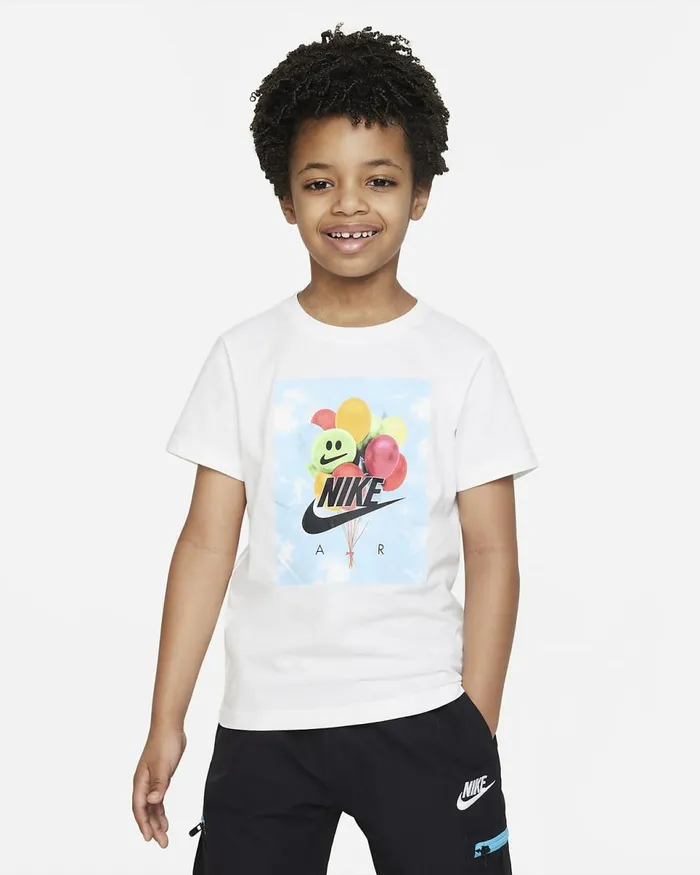 Kids Balloons Tee White Nike Tops And TShirts