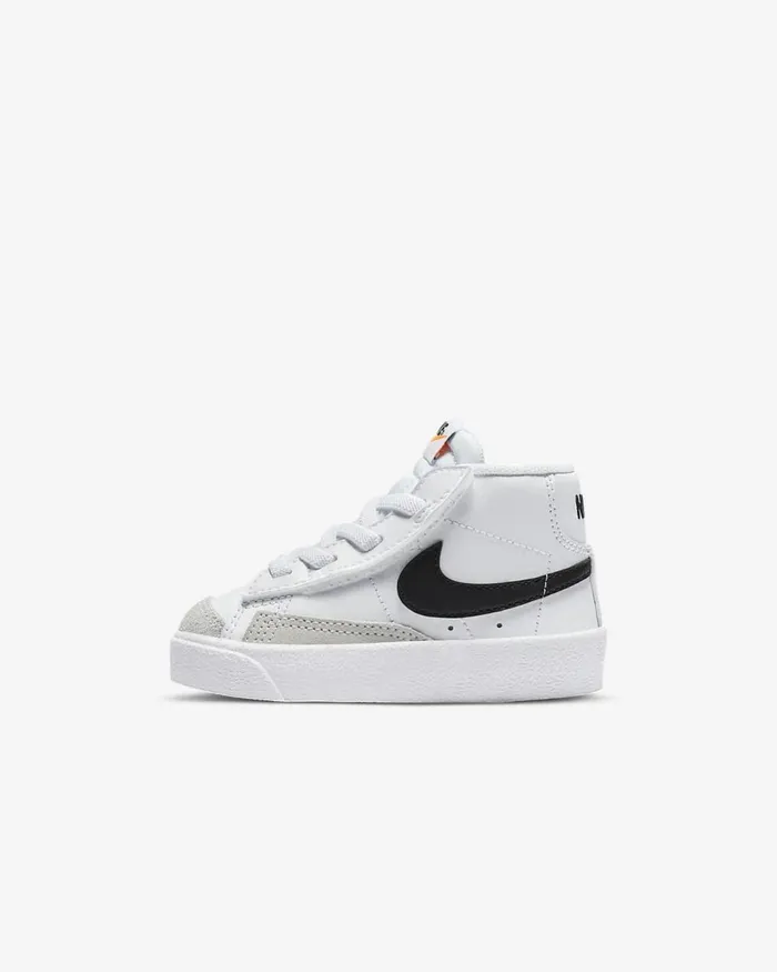 Kids Blazer Mid 03977 Whitetotal Orangeblack Nike Baby and Toddler 03 Years