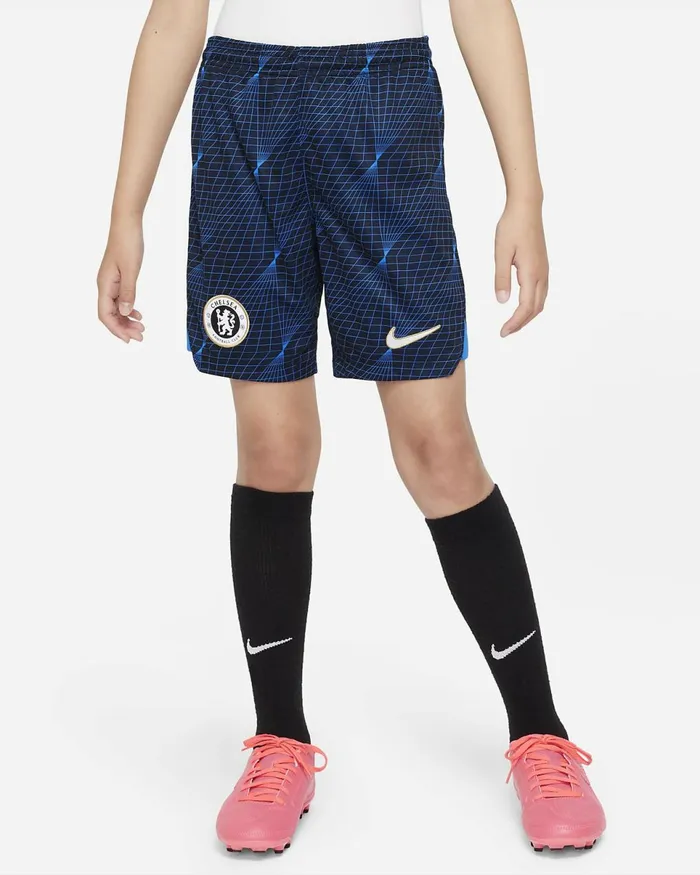 Kids Chelsea FC 202324 Stadium Away Soarwhite Nike Sport Clothing