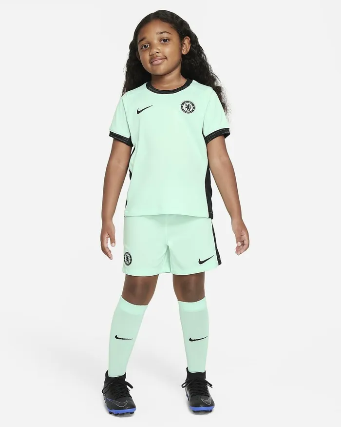 Kids Chelsea FC 202324 Third Mint Foamblack Nike Sport Clothing