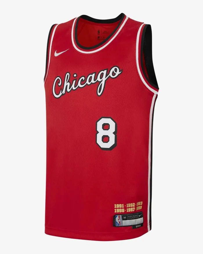 Kids Chicago Bulls University Red Nike Tops And TShirts
