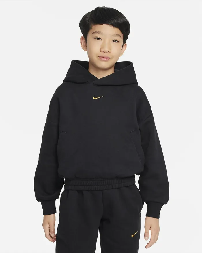Kids Culture Of Basketball Blackbronzine Nike Hoodies And Sweatshirts