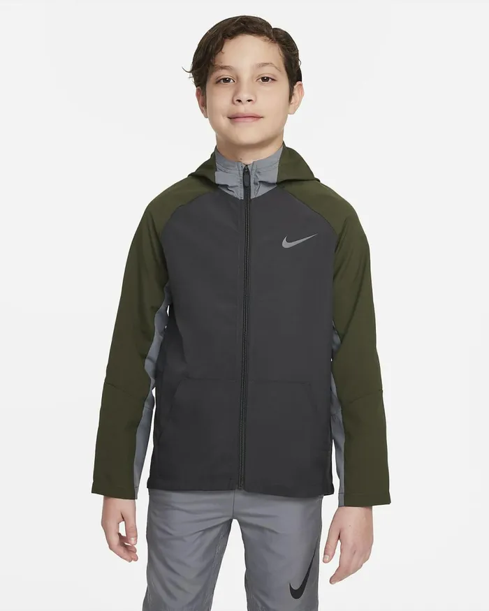 Kids DriFit Anthracitesmoke Greycargo Khakismoke Grey Nike Jackets