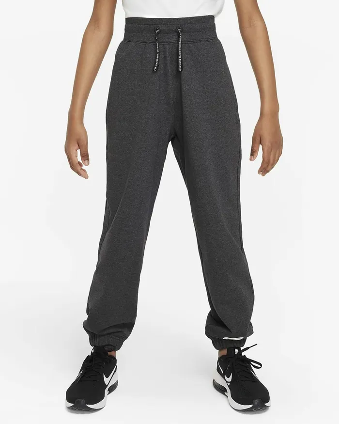 Kids DriFit Athletics Blackheatherwhite Nike Trousers And Leggings