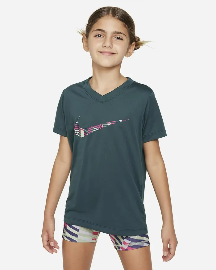 Kids DriFit Deep Jungle Nike Tops And TShirts