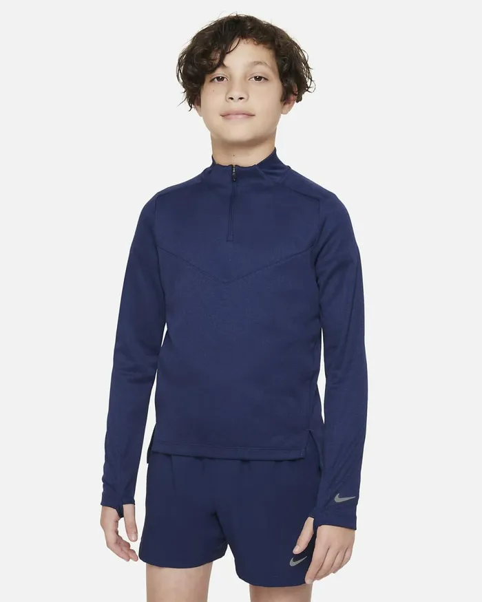 Kids DriFit Multi Tech Midnight Navymidnight Navy Nike Tops And TShirts