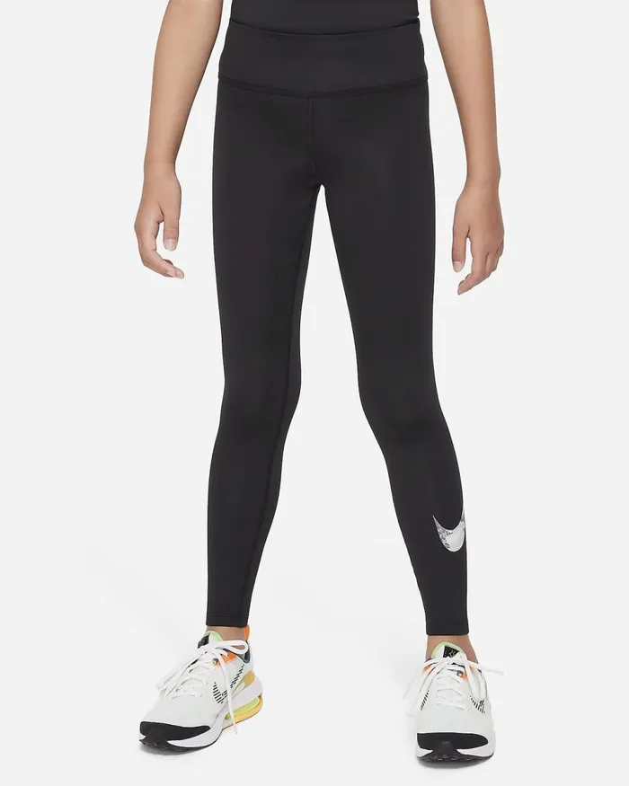 Kids DriFit One Black Nike Older Kids 7 8211 15 Years