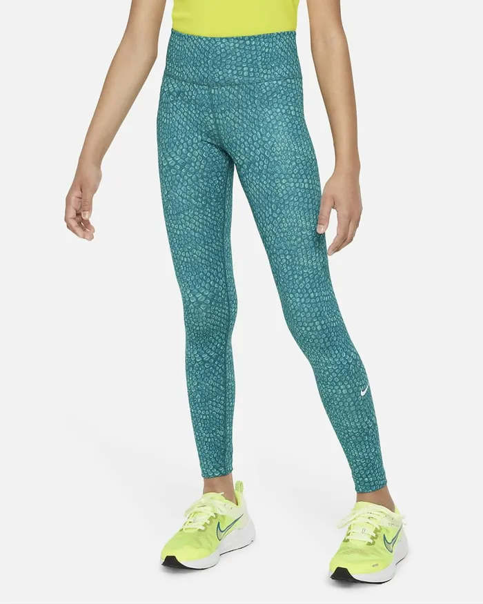 Kids DriFit One Geode Tealwhite Nike Trousers And Leggings
