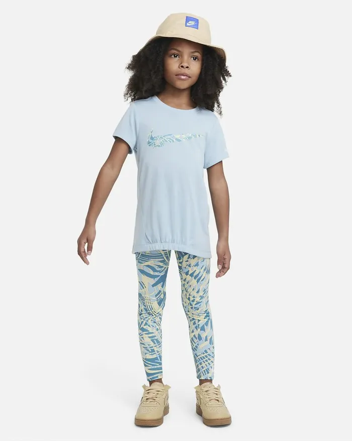 Kids DriFit Printed Leggings Set Citron Tint Nike Younger Kids 3 8211 7 Years Kids DriFit Printed Leggings Set Citron Tint Nike Younger Kids 3 8211 7 Years