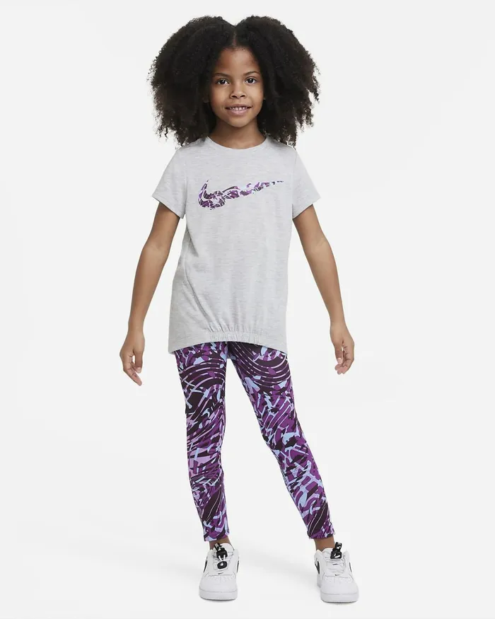 Kids DriFit Printed Leggings Set Rush Fuchsia Nike Younger Kids 3 8211 7 Years Kids DriFit Printed Leggings Set Rush Fuchsia Nike Younger Kids 3 8211 7 Years