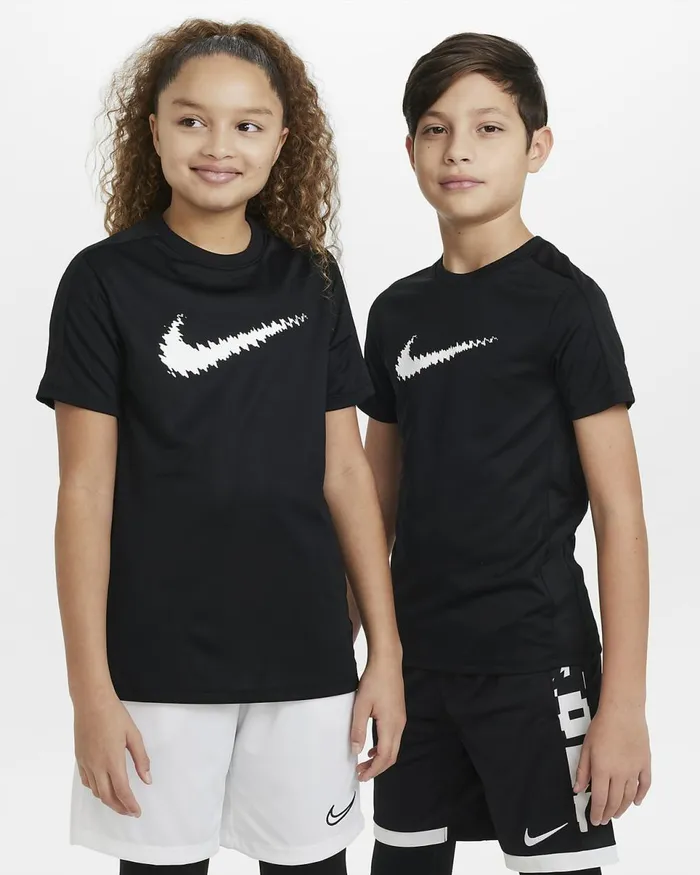Kids DriFit Trophy Blackwhite Nike Tops And TShirts