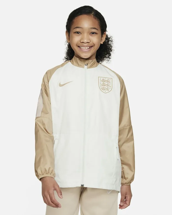 Kids England Repel Academy Awf Summit Whitehemppink Oxfordhemp Nike Jackets